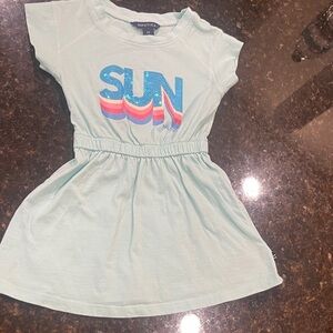 Nautica Mint Green 'SUN' Graphic Dress